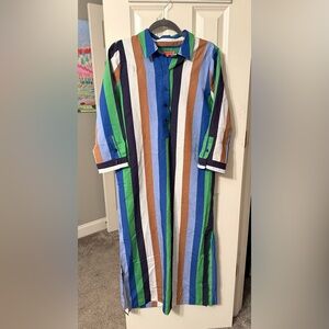 Vilagallo Multicolor Striped Dress